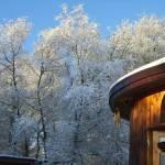 Beautiful dawn solsice eve