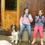 Maisie, Niamh and Louis